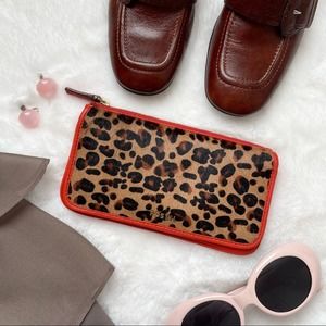 Fossil Leopard Wallet